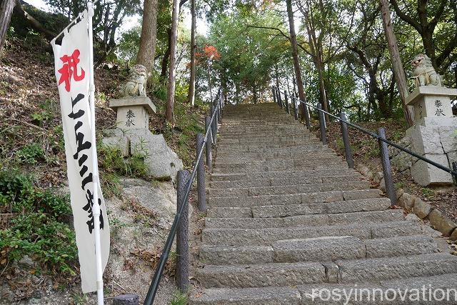 國津神社 (3)階段
