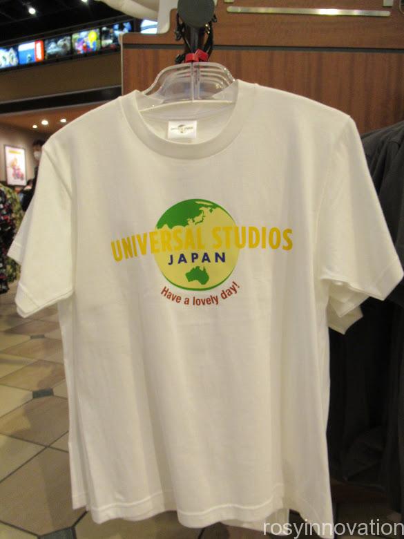 USJ 2022年最新 Tシャツ (4)ロゴ白