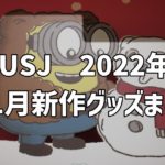 【USJ】2022年11月新作グッズ紹介(11/26最新)クリスマスグッズ発売！年賀状やティムやセサミグッズも要チェック